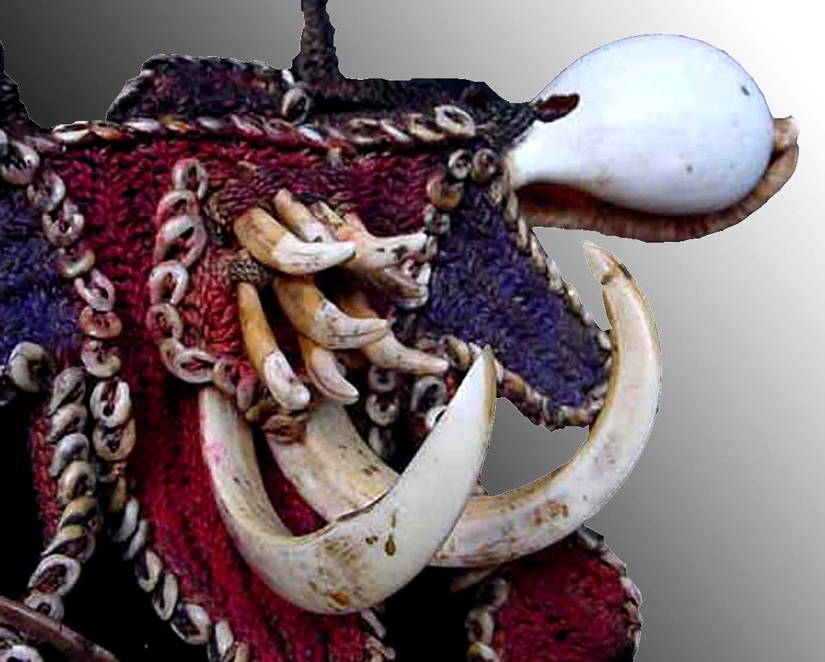Chief Ornament "fofona" From The Highlands Png Oceania Art Premier-photo-1