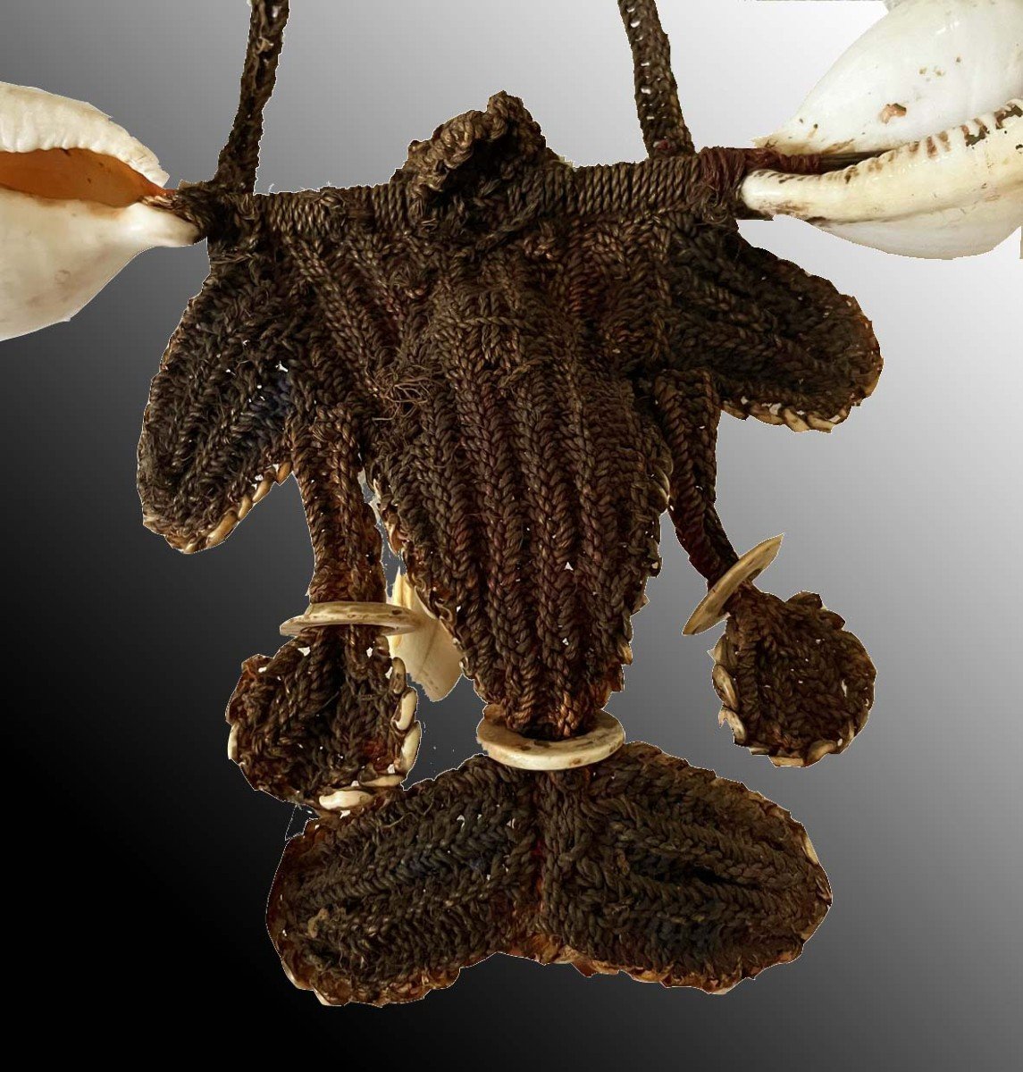 Chief Ornament "fofona" From The Highlands Png Oceania Art Premier-photo-3