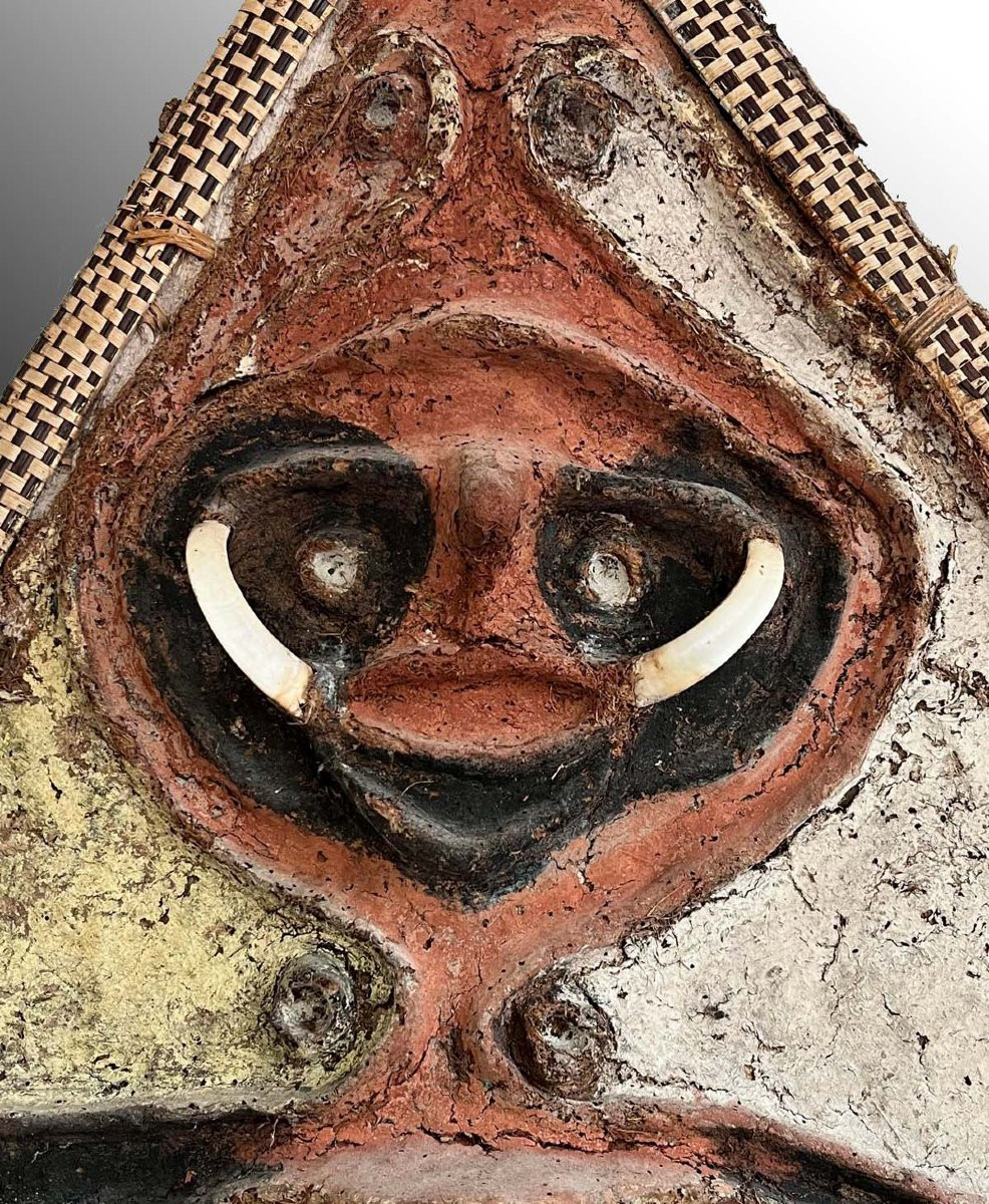 Panneau cérémoniel pour la Circoncision Vanuatu Océanie Art Premier-photo-1