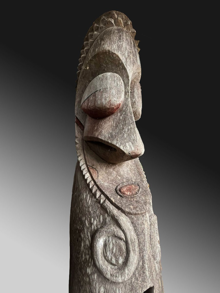 Ambrym Slit Drum Vanuatu Oceania Tribal Art-photo-1