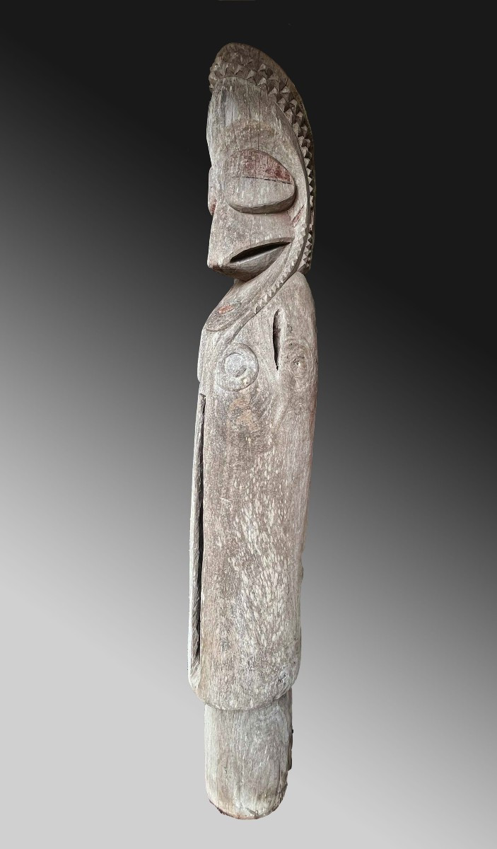 Ambrym Slit Drum Vanuatu Oceania Tribal Art