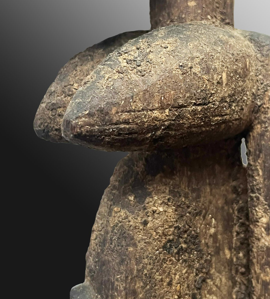 Statuette  hermaphrodite Dogon Mali Afrique Art Tribal-photo-4