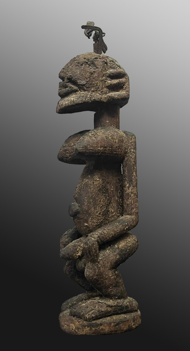 Statuette  hermaphrodite Dogon Mali Afrique Art Tribal
