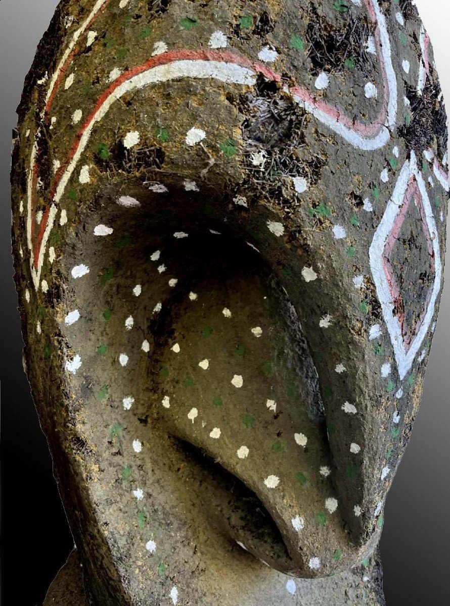  Figure De Grade "Maternité" Malakula Vanuatu Océanie Art Premier-photo-3