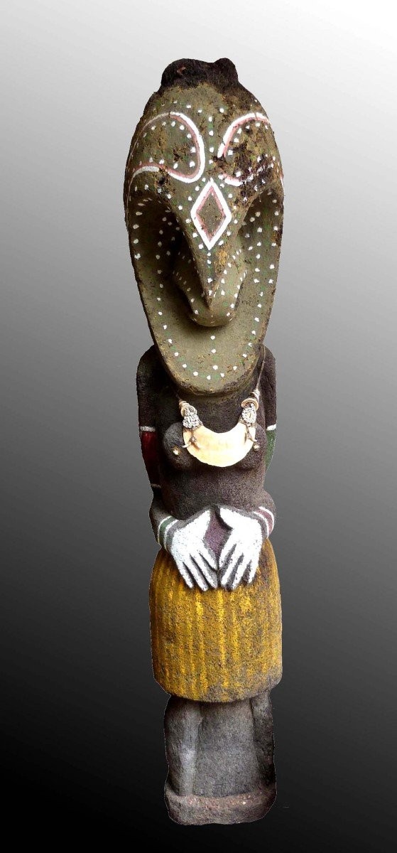  Figure De Grade "Maternité" Malakula Vanuatu Océanie Art Premier