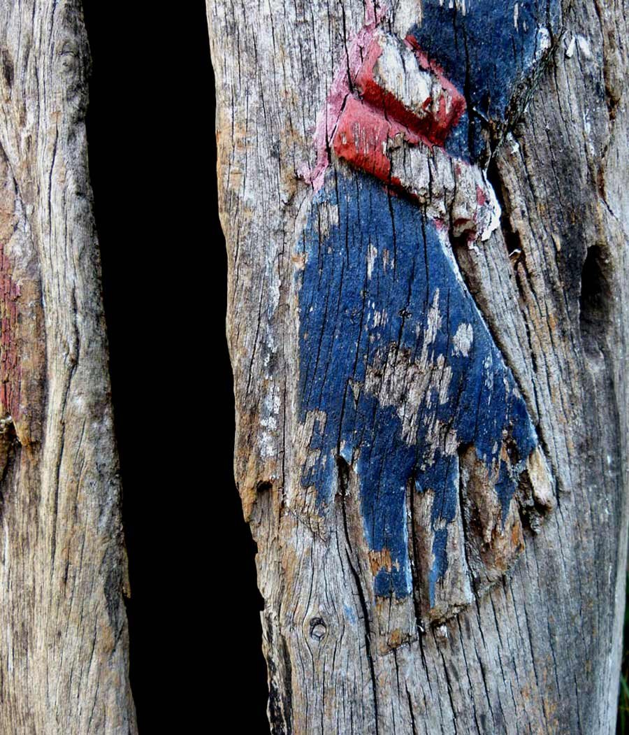 Very Rare And Old Pair Of Slit Drums Malakula Vanuatu Oceania Primitive Art-photo-2