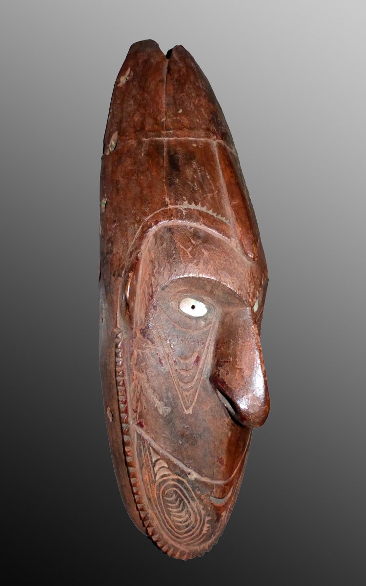 Ramu Mask Papua New Guinea Oceania Primitive Art-photo-3