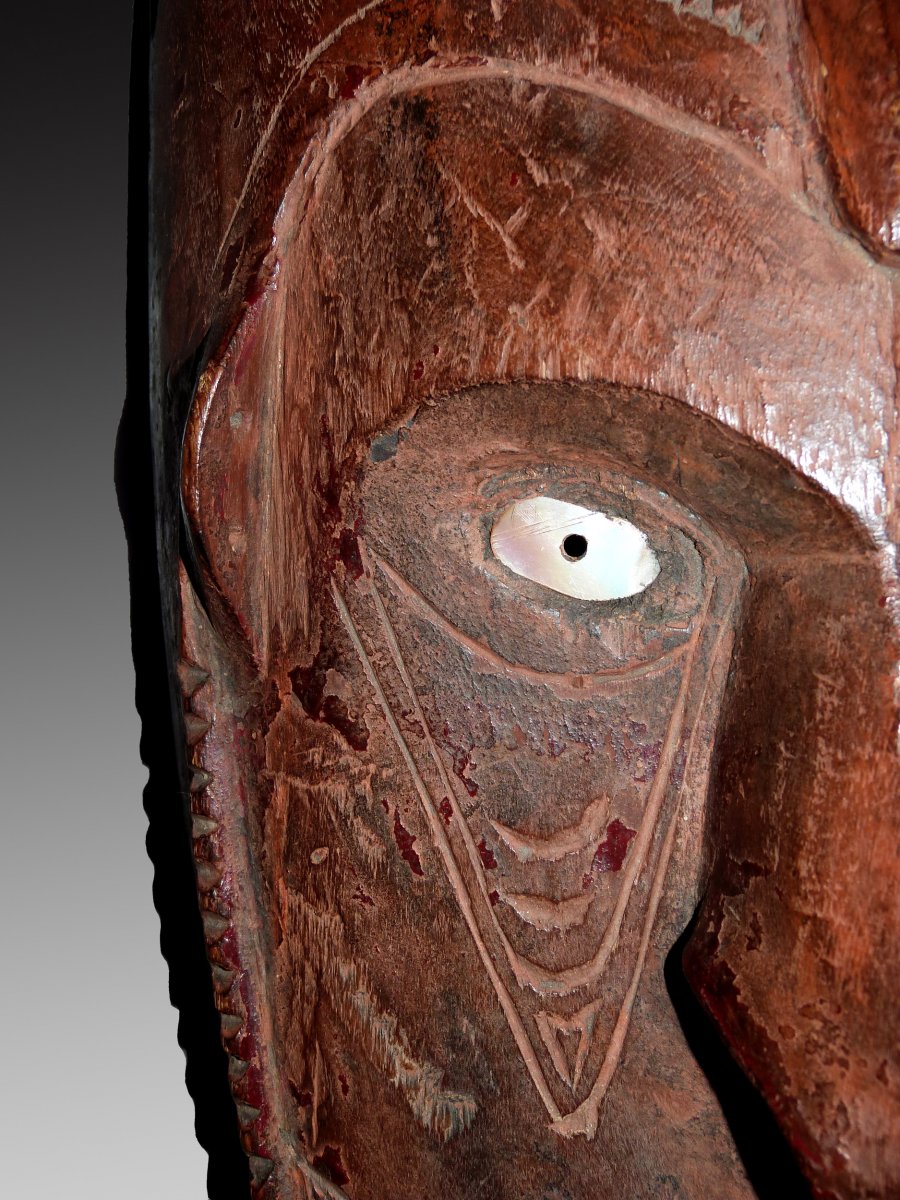 Ramu Mask Papua New Guinea Oceania Primitive Art-photo-2