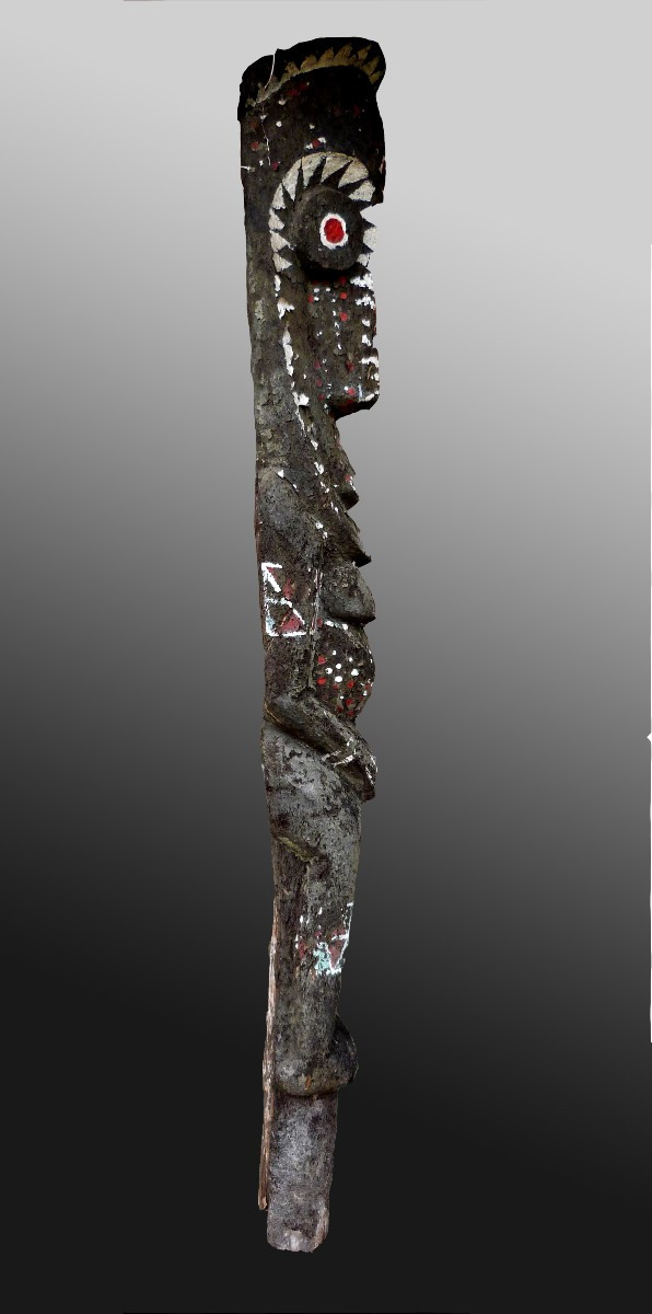 Rare " Figure De Grade" Malakula Vanuatu Océanie Art premier-photo-2