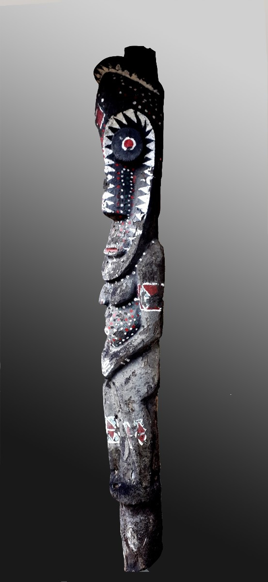 Rare " Figure De Grade" Malakula Vanuatu Océanie Art premier-photo-4