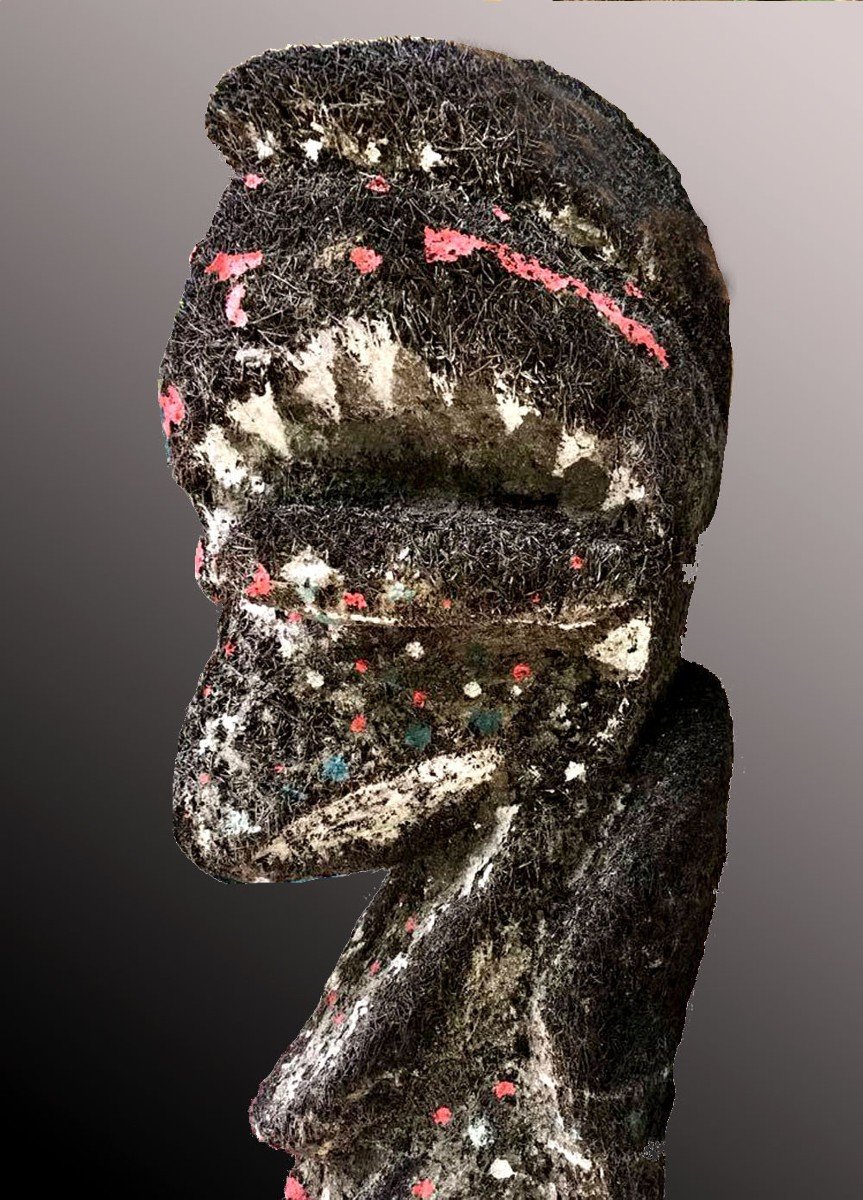 Rare Figure De Grade" Ambrym Vanuatu Océanie Art premier-photo-1
