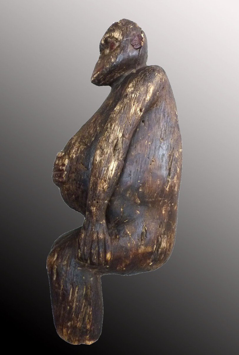 Statue  Fétiche Bulu  Cameroun Afrique Art premier-photo-3
