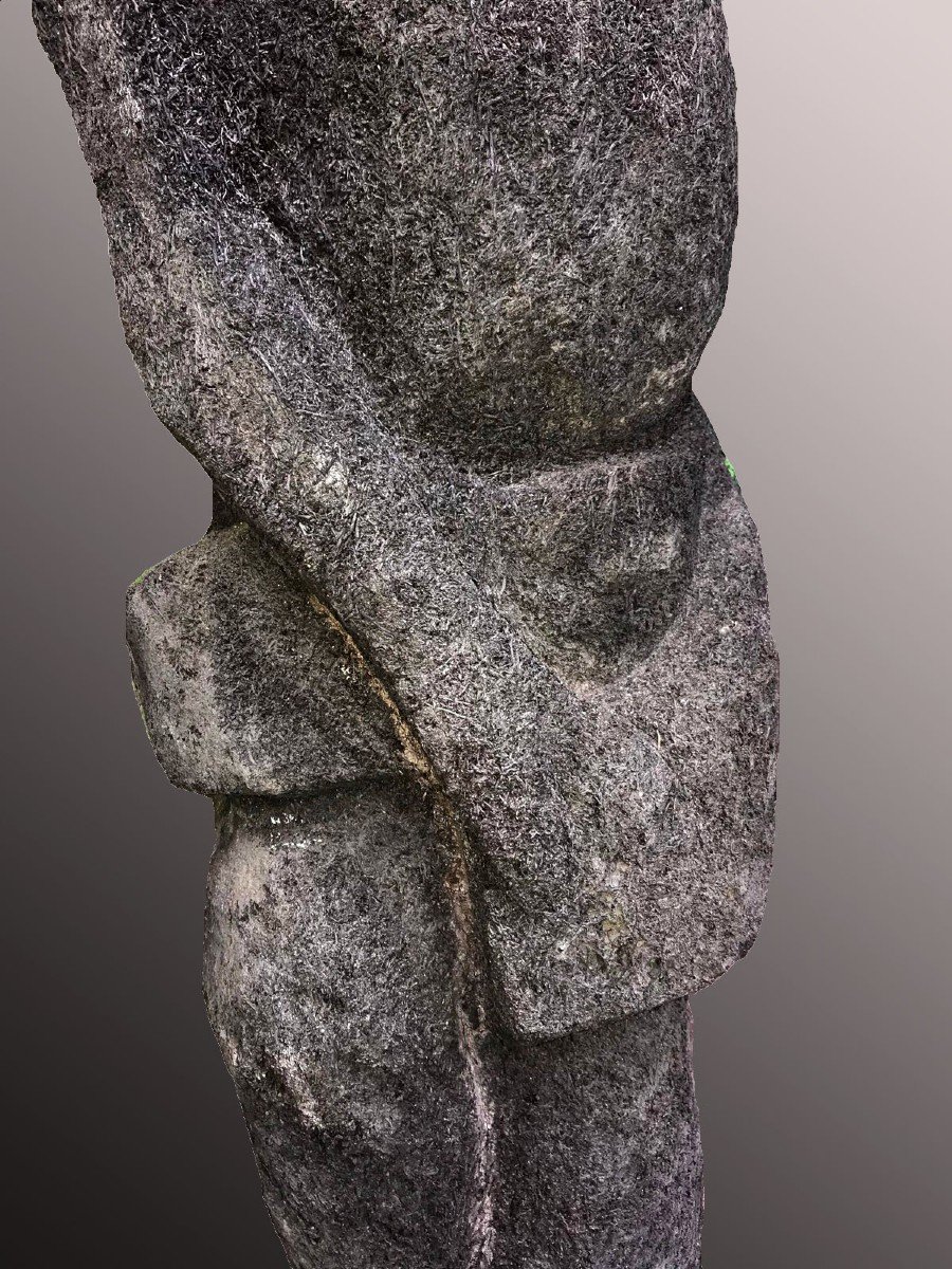 Grade Figure "rom Mask" Ambrym Vanuatu Oceania-photo-3