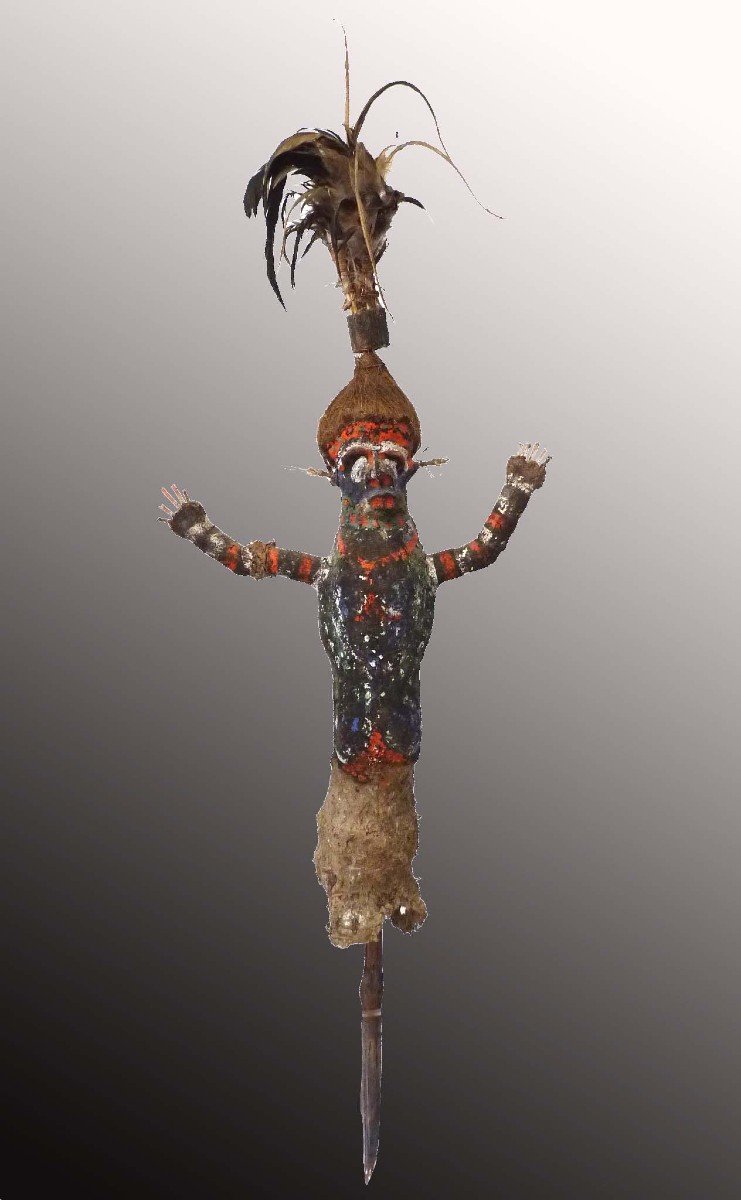 Rare Articulated Puppet Malakula Vanuatu Oceania Tribal Art