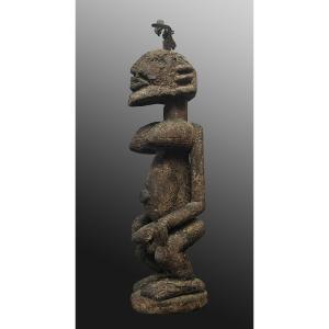Statuette  hermaphrodite Dogon Mali Afrique Art Tribal