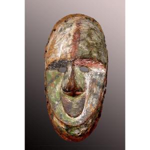 Rare Spirit Mask Pentecost Island "raga" Vanuatu Océania