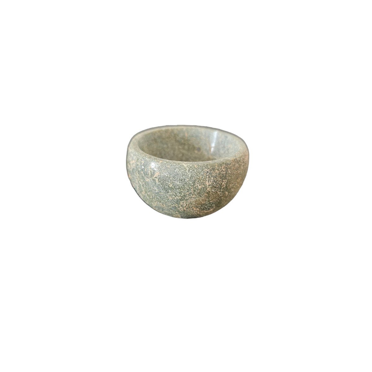Olmec Jade Half Spherical Bead-photo-4