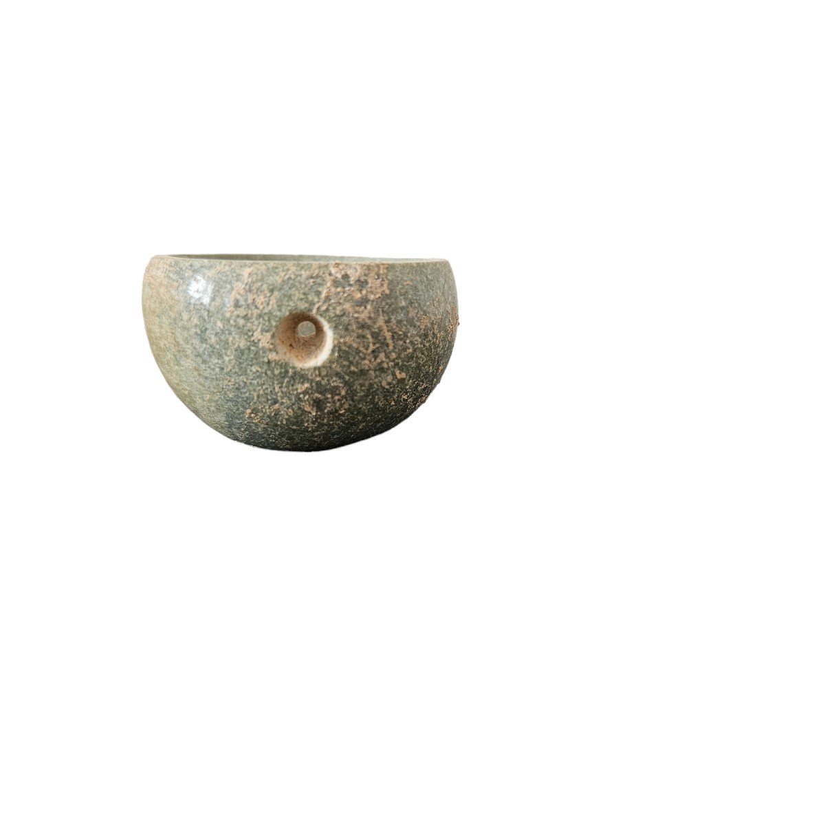 Olmec Jade Half Spherical Bead-photo-7