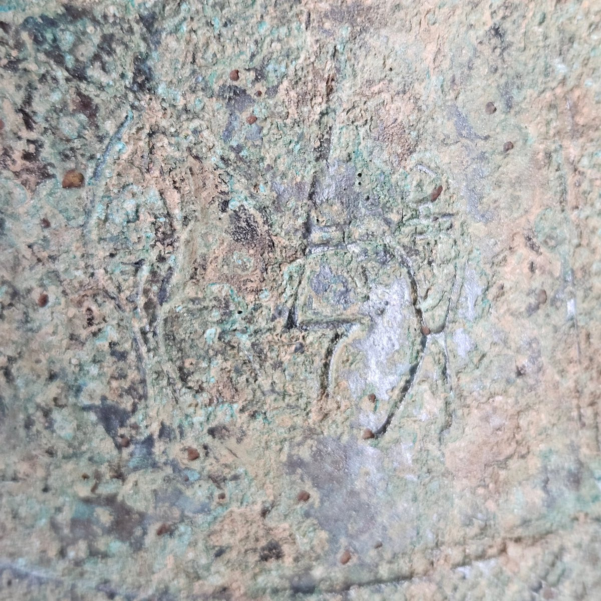 Dōtaku.ceremonial Bronze Bell From The Yayoi Period-photo-8