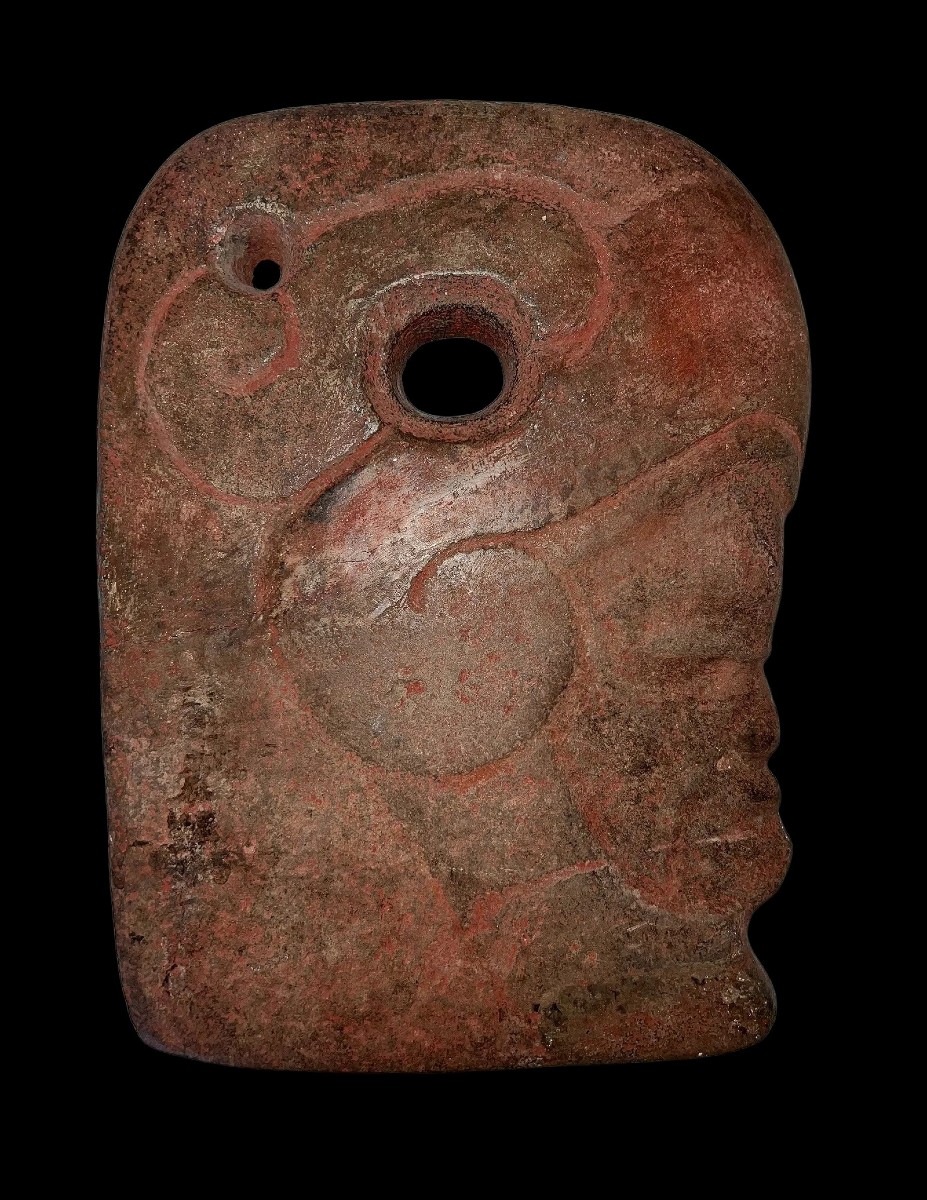 Anthropomorphic Hacha From The Veracruz Culture, Mexico