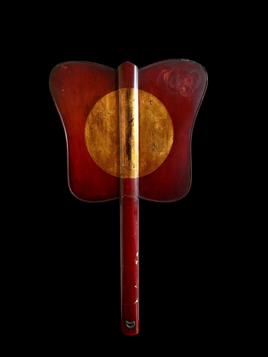 Gunbai uchiwa,éventail de guerre, samurai,sengoku,daimyo,soleil,lune-photo-2