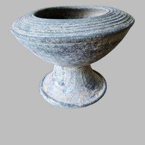 Khmer Pedestal Pot
