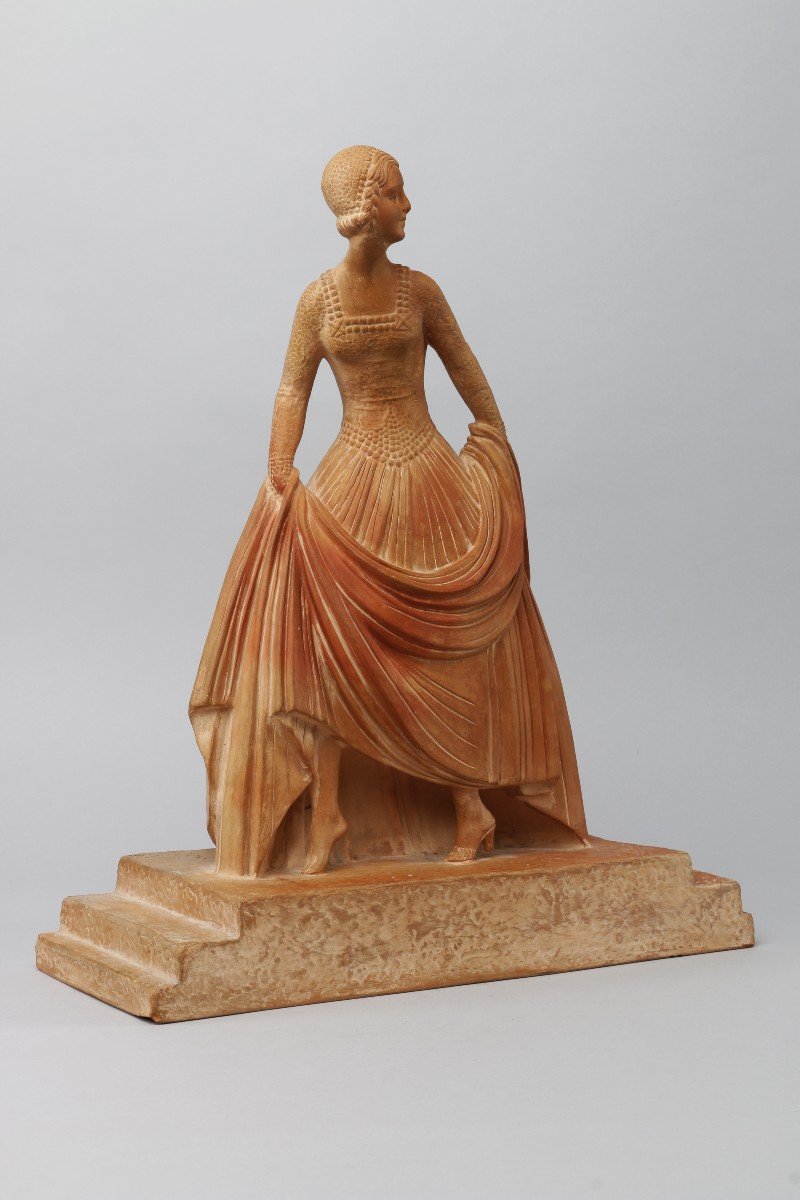 Terre Cuite De Demeter Haralamb Chiparus-photo-6