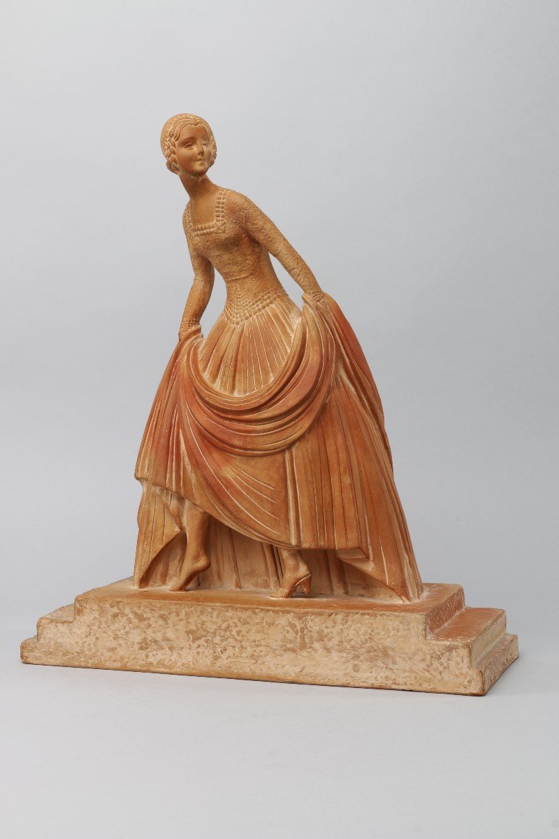 Terre Cuite De Demeter Haralamb Chiparus