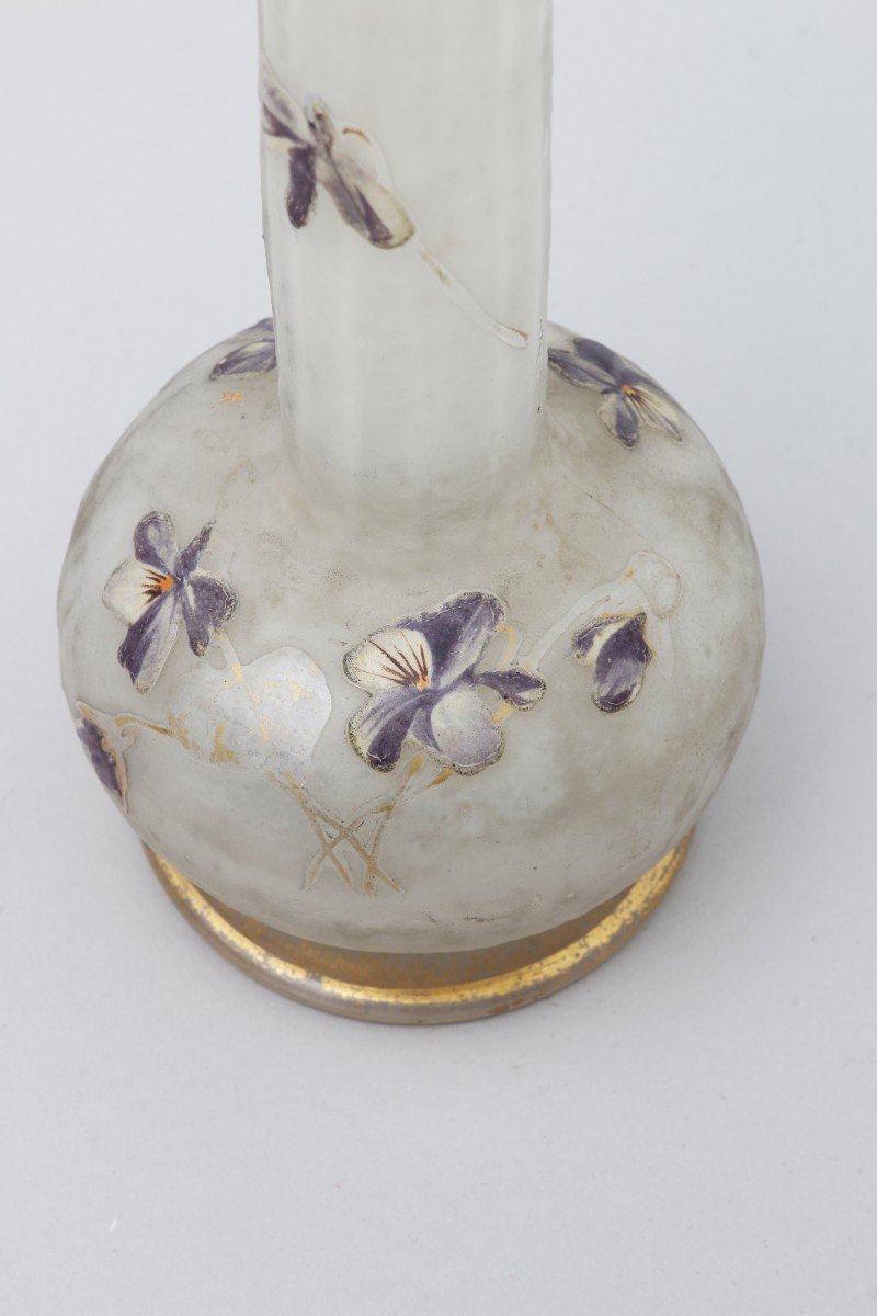 Montjoye (attribué) Vase  Soliflore-photo-3