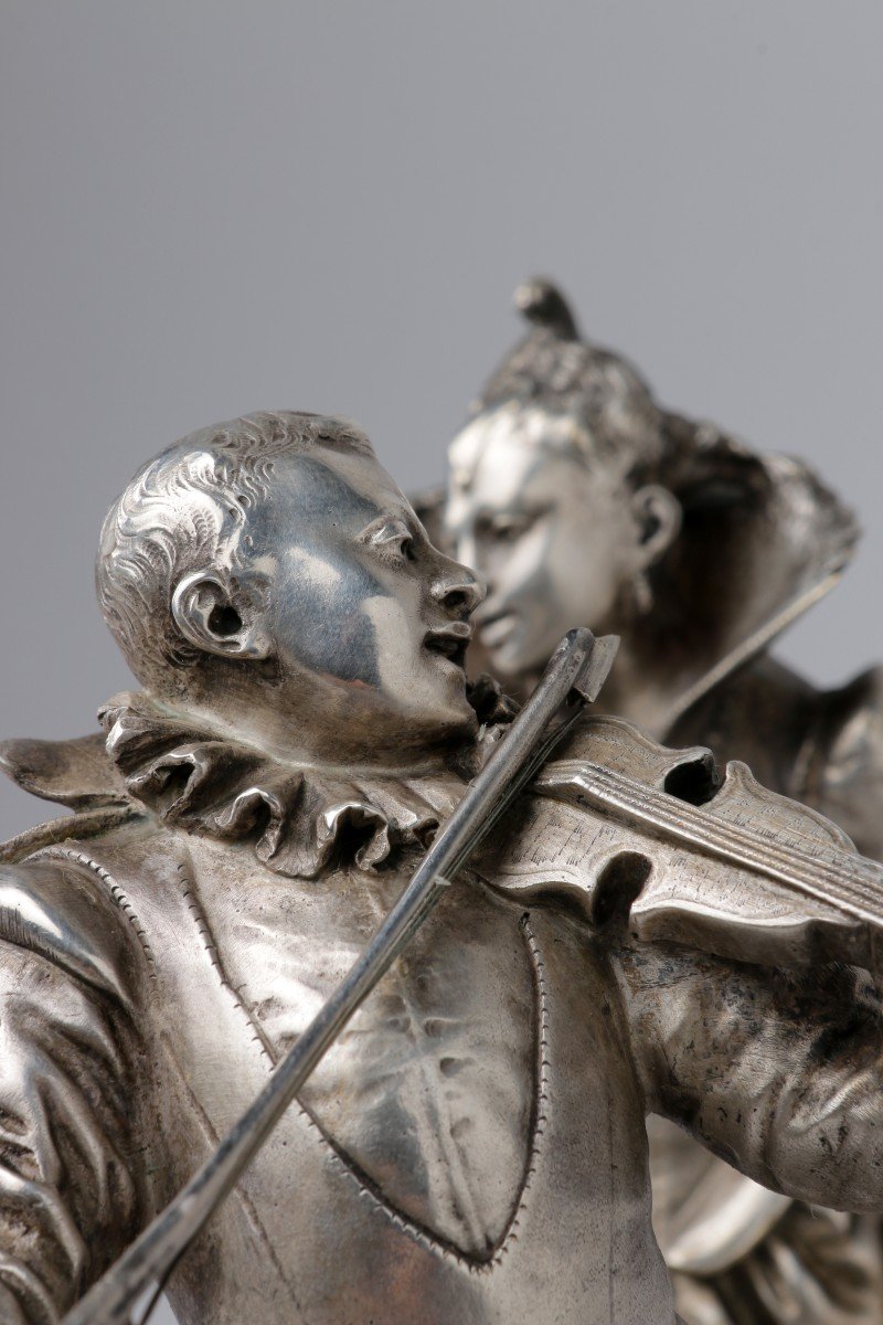 Lalouette (1826-1883) Silver Bronze-photo-4