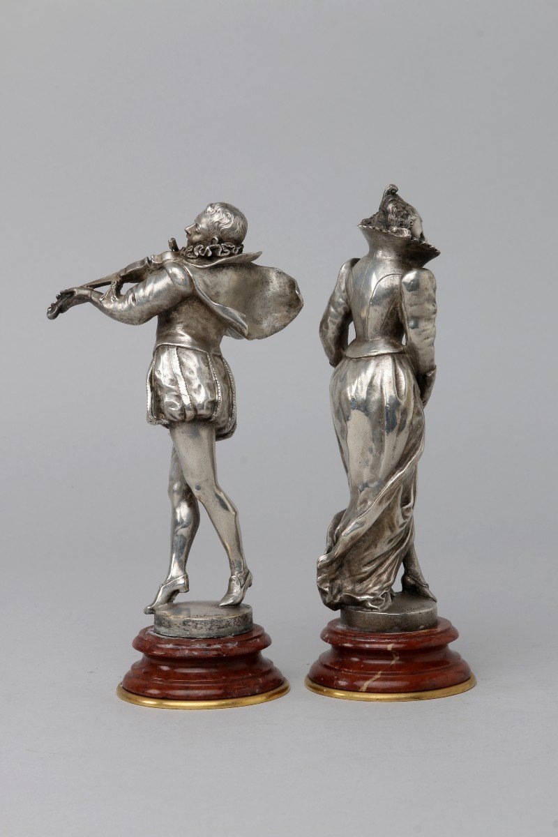 Lalouette (1826-1883) Silver Bronze-photo-4