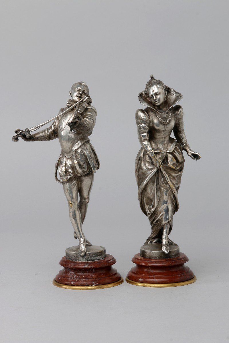Lalouette (1826-1883) Silver Bronze-photo-5