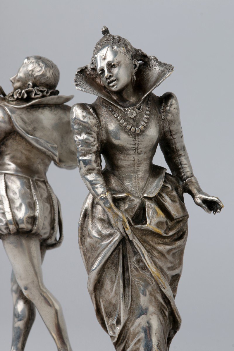 Lalouette (1826-1883) Silver Bronze-photo-6