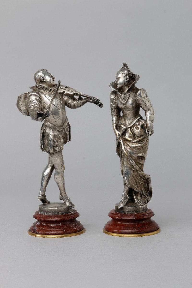 Lalouette (1826-1883) Silver Bronze