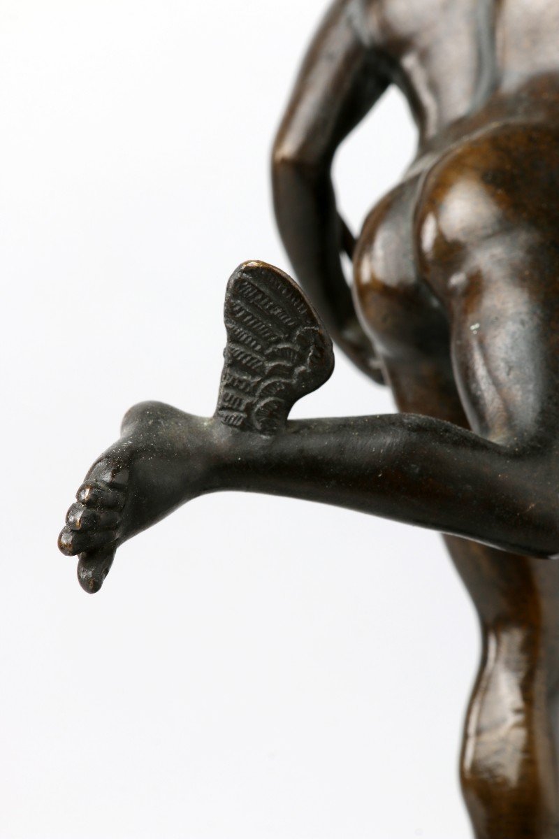 Bronze de Mercure d'après jean de Bologne-photo-4