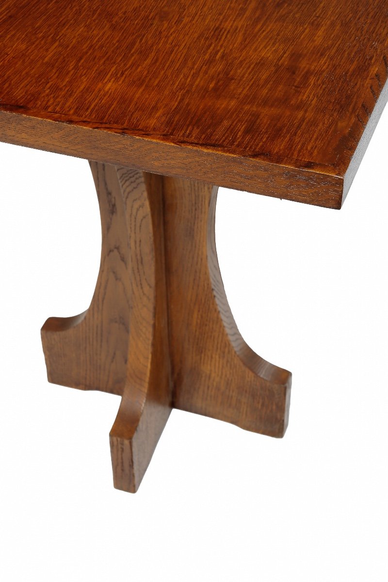 Art Deco Pedestal Table-photo-6