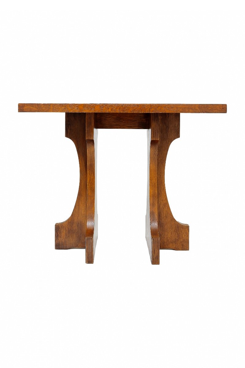Art Deco Pedestal Table-photo-8