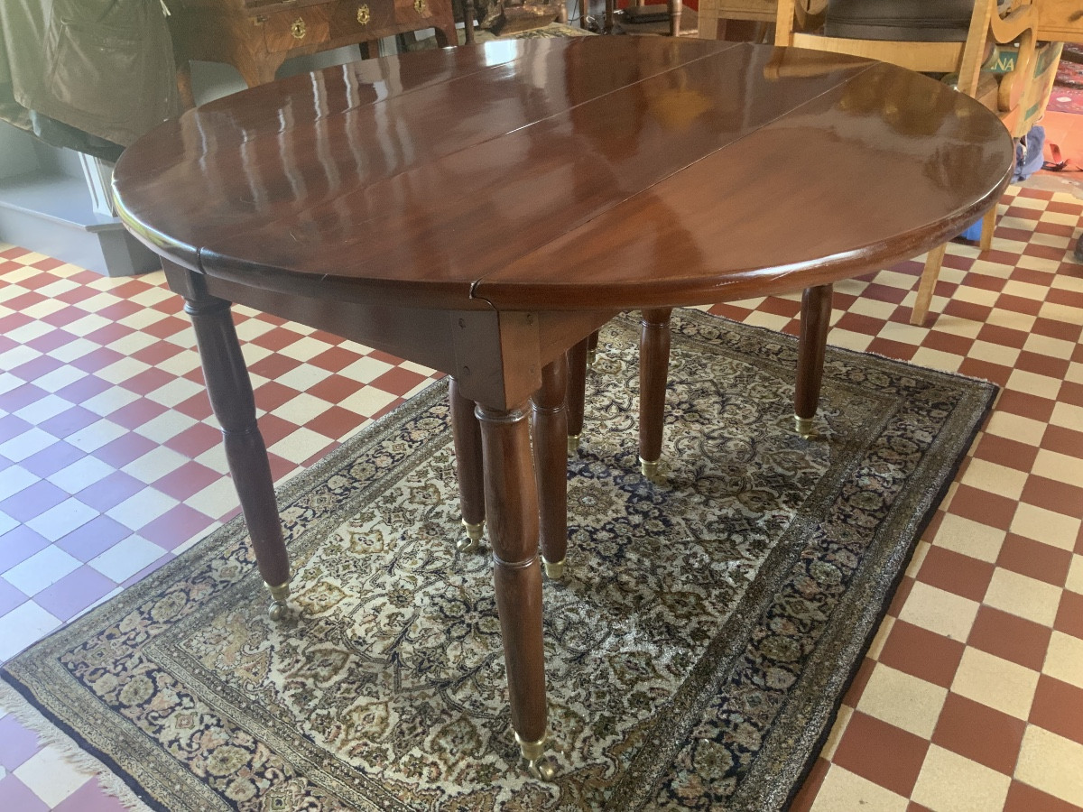 Jacob 8-foot Mahogany Table
