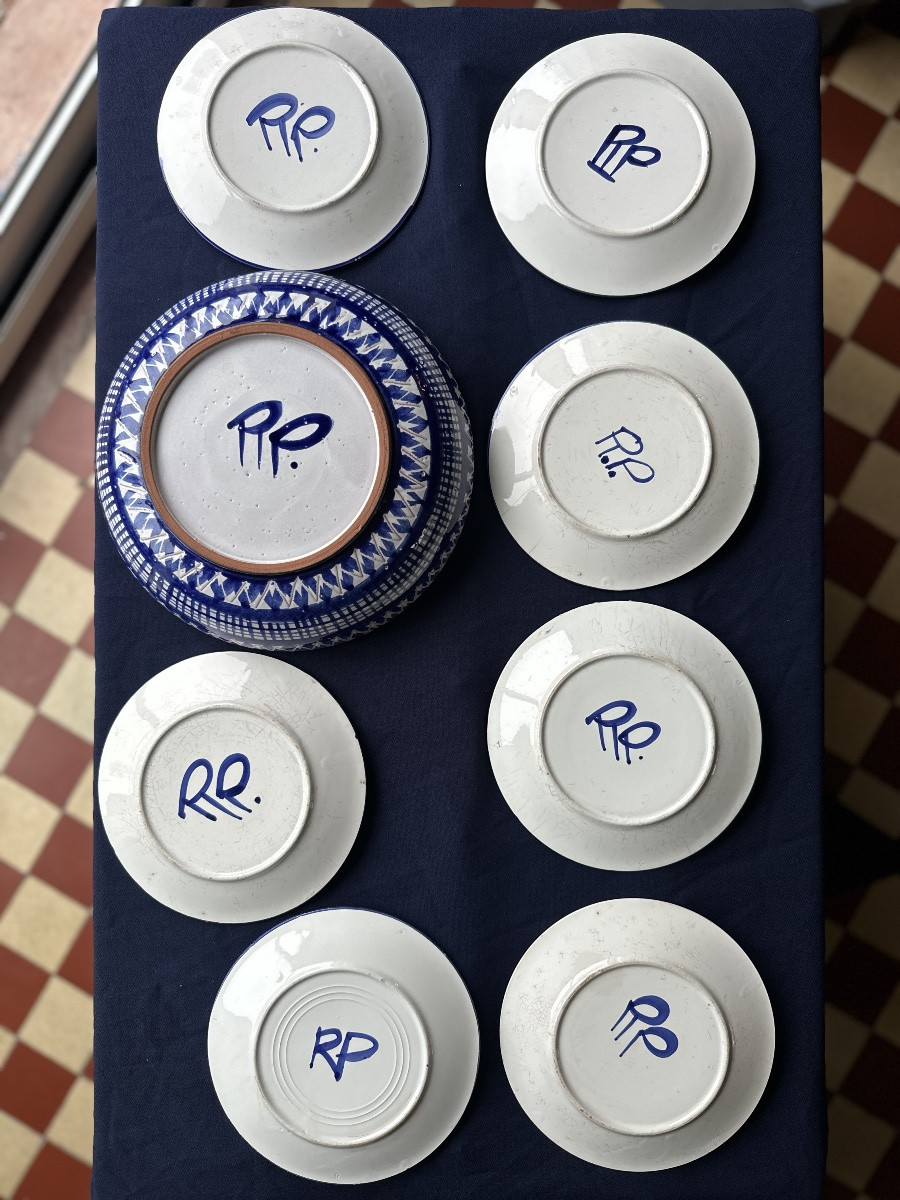 Service Signed "robert Picault"-photo-5