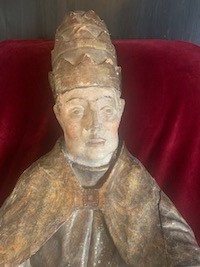 Pope Carved Wood-photo-2