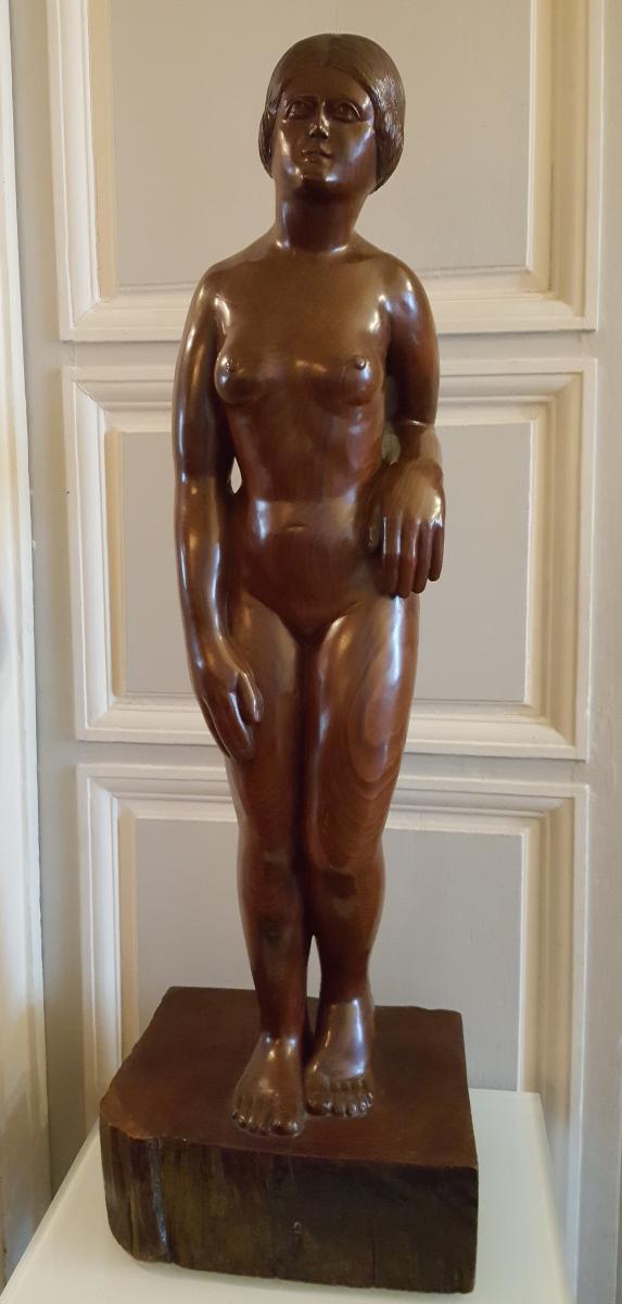 Sculpture Of Woman By H Astié
