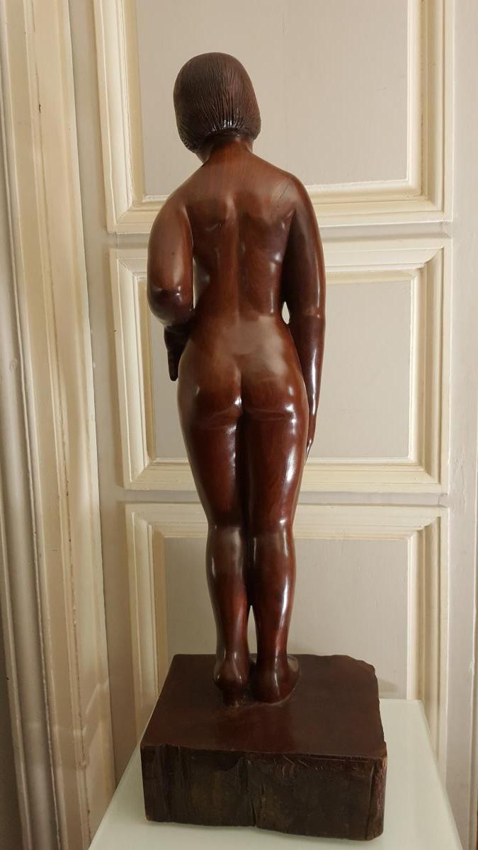 Sculpture Of Woman By H Astié-photo-3