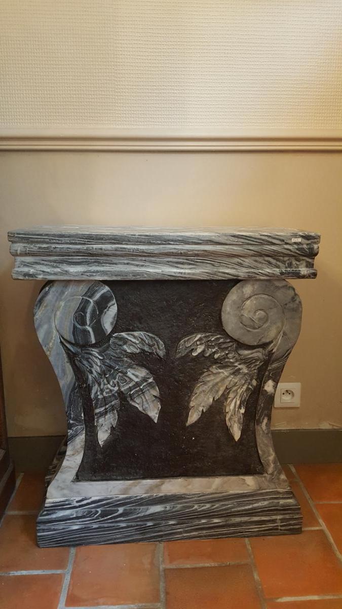 Carved Marble Table Feet