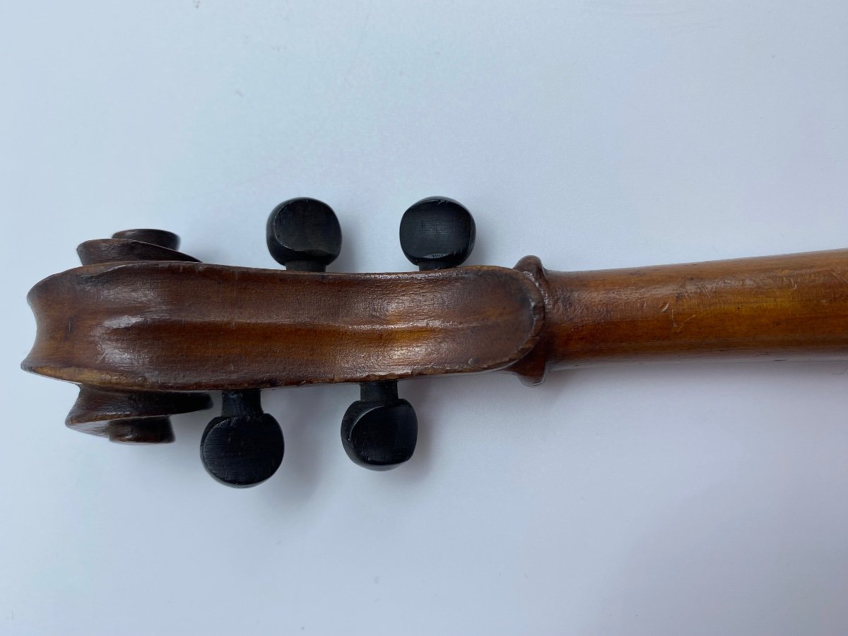 19th Century France Paris Georges Dreyfus Curiosity Leg Handle In The Shape Of A Violin Handle-photo-1