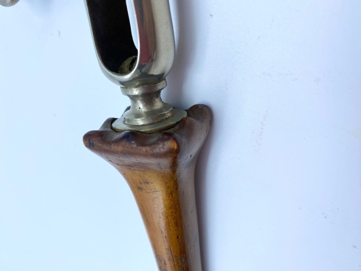 19th Century France Paris Georges Dreyfus Curiosity Leg Handle In The Shape Of A Violin Handle-photo-7