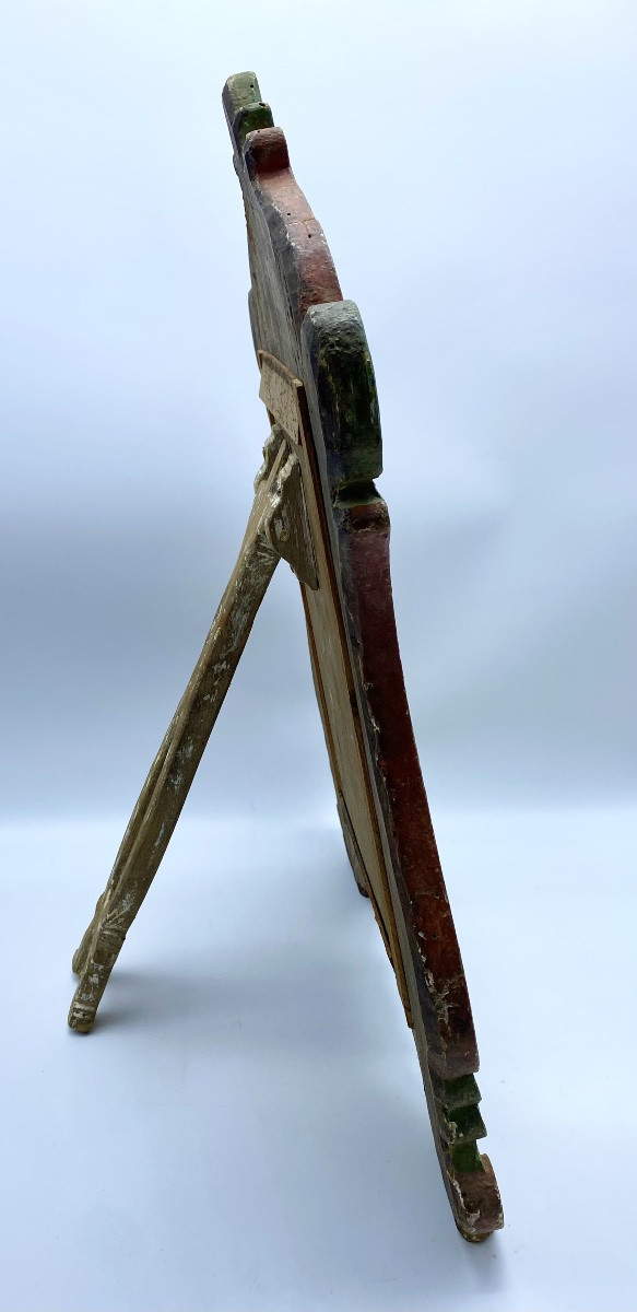 Italy Miroir ancien de coiffeuse  vénitienne rococo du XVIIIe/XIXe siècle-photo-1