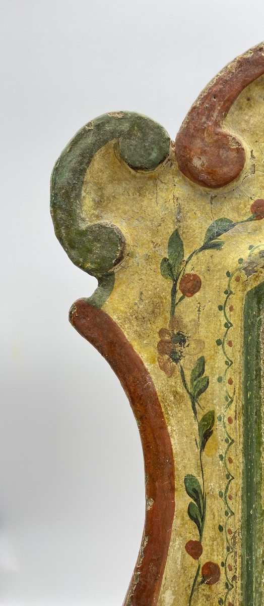 Italy Miroir ancien de coiffeuse  vénitienne rococo du XVIIIe/XIXe siècle-photo-7