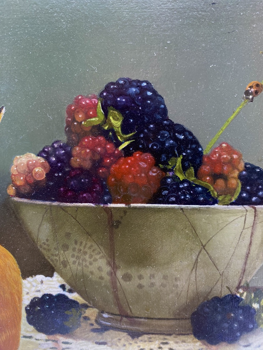 Gabriel Gressie, Modern Art, Oil Painting On Panel, Kingfisher-photo-4