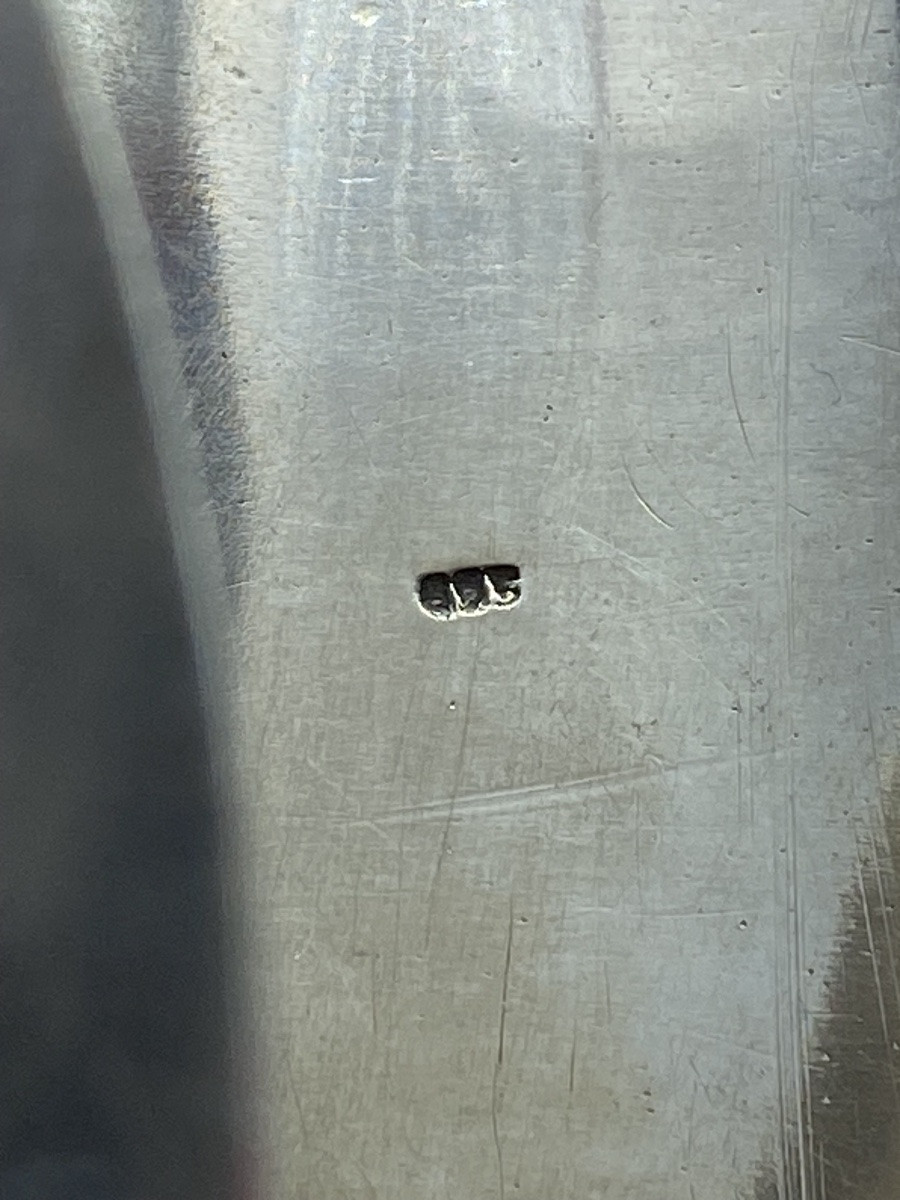 Bracelet manchette vintage en argent 925 et pierre turquoise, fabriqué par un Amérindien Navajo-photo-1