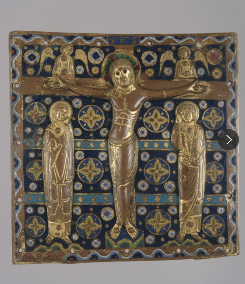 Modeste Morató Ojer (barcelona 1909-1993) Enameled Copper Plate Limoges Style High Period C-photo-8